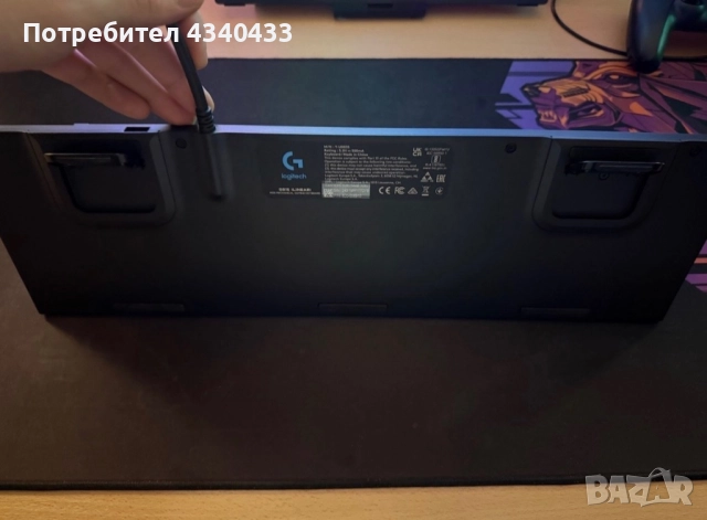 Геймърска клавиатура Logitech G815, снимка 2 - Клавиатури и мишки - 52891232