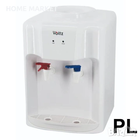 Диспенсър за вода Voltz OV51449D, 65-420W\15°-90°C, с електронно охлаждане, Бял 