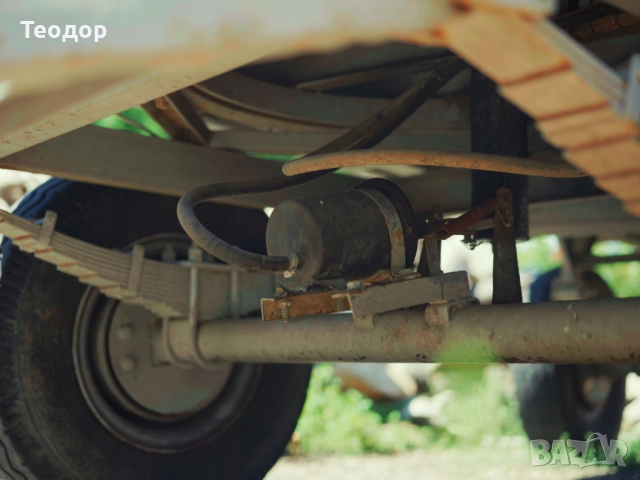 Двуосово ремарке с хидравлика и спирачки, снимка 5 - Ремаркета - 51476891