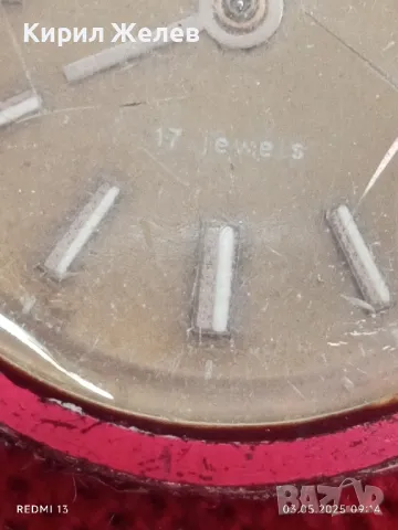 Стар механичен часовник дамски Заря СССР 17 камъка за ремонт части КОЛЕКЦИЯ 48124, снимка 3 - Антикварни и старинни предмети - 50137100