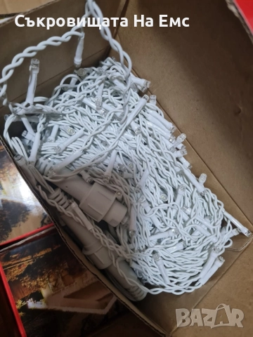 12метра Висящи Коледни Лампи Външен Монтаж, снимка 5 - Други - 52769368