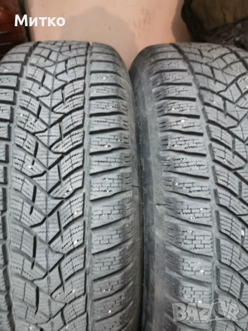 4 зимни гуми  215/65/16 Dunlop и 4бр. алуминиеви джанти 5х114,3, 16 цола, , снимка 2 - Гуми и джанти - 52576459