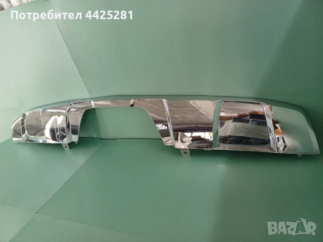 дифузьор задна броня Mercedes GL X166 AMG 2013-2019 г. #1009V, снимка 3 - Части - 50895324