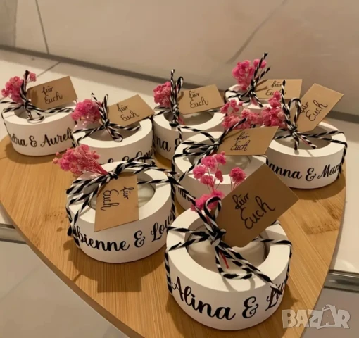 Молд за бурканчета за поставки на свещи 