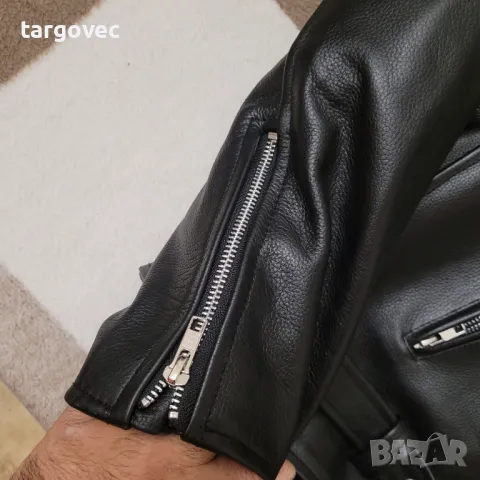 ново Кожено мото яке 3xl, снимка 6 - Вази - 47657911