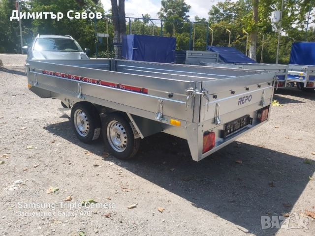 Ремарке Поп Индъстри 3.10 х 1.60 до 750кг., снимка 3 - Ремаркета - 52547472