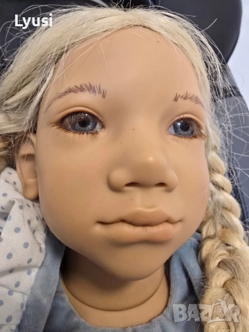 Annette Himstedt – ALKE – North Child серия (със сертификат) Колекционерска кукла, снимка 8 - Декорация за дома - 53107988