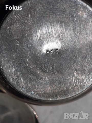 Малка сребърна кутийка предполагам мастилница, снимка 4 - Антикварни и старинни предмети - 53327633