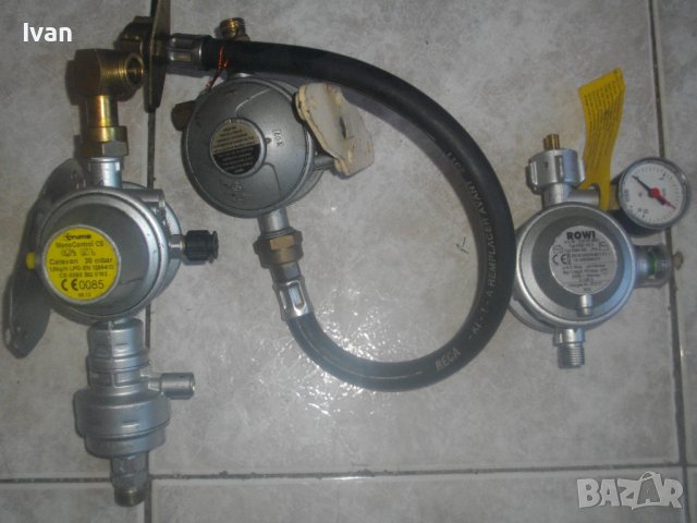 Газов Пропан-Бутан Редуцир Вентил Регулатор Налягане За Каравана/Кемпер-30-50 mbar-ROWI/GOK/CAVAGNA 