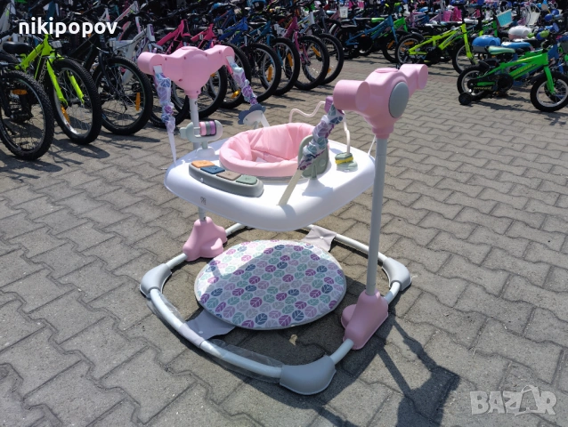 MONI Детско бънджи HOP розов, снимка 2 - Проходилки - 53565080