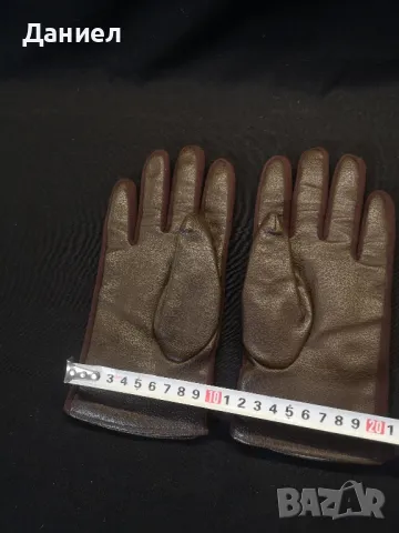 Кожени дамски ръкавици , снимка 4 - Ръкавици - 47709031