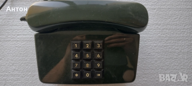 Ретро телефон с копчета , снимка 2 - Антикварни и старинни предмети - 51624134