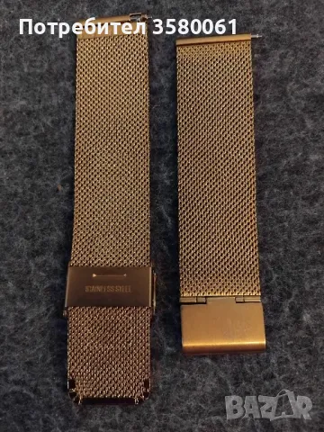 Позлатена гривна за часовник, снимка 2 - Мъжки - 49970072