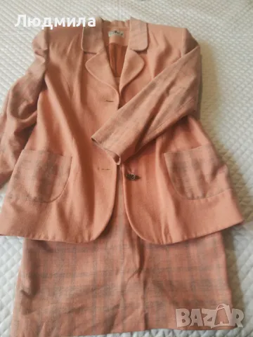 Костюм ,дамски,вълна,фина изработка, снимка 6 - Костюми - 48688073