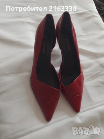 Червени обувки GRACELAND н.40, снимка 5 - Дамски обувки на ток - 52027845
