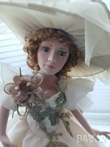  Stewart Ross Vanity fair porcelain doll collection h>65 cm, снимка 3 - Колекции - 49868851