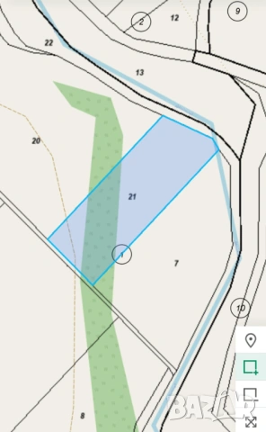 Земеделска земя трета категория до река Двойница, снимка 3 - Земеделска земя - 53605553