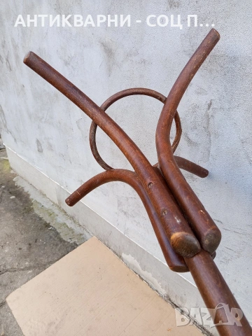 Соц Стара Виенска Закачалка. НОМЕР 681., снимка 3 - Антикварни и старинни предмети - 53407214