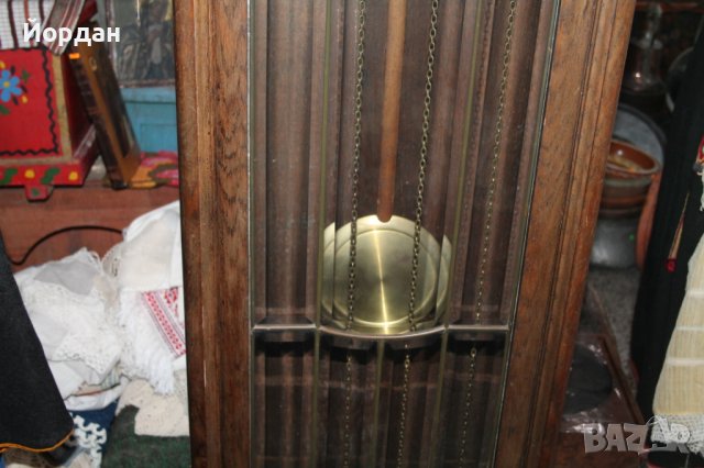 Немски паркетен часовник ''Lorenz Furtwangler Sohne'', снимка 12 - Антикварни и старинни предмети - 44115613