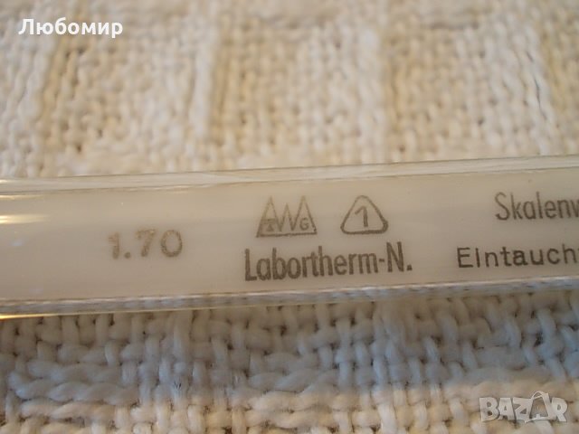Прецизен термометър от +50 до +100C GDR, снимка 6 - Медицинска апаратура - 28666509