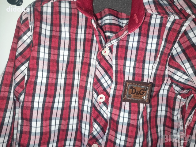 Риза Dolce & Gabbana , снимка 5 - Детски ризи - 52425480