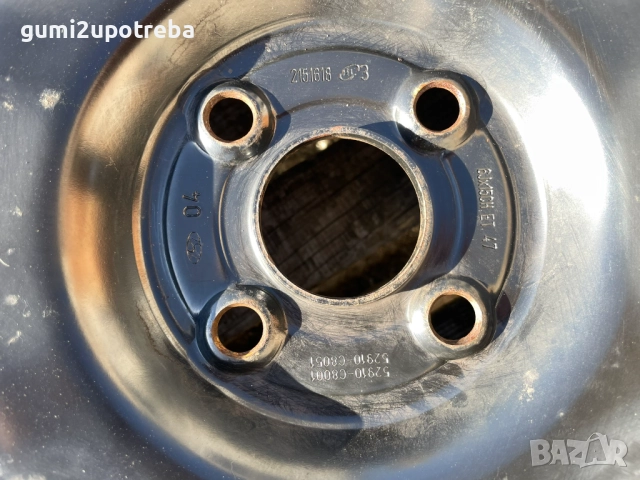 15цола джанти 4х100 Hyundai I20 Activ I20 Coupe Bayon 6J et47, снимка 7 - Гуми и джанти - 52683253