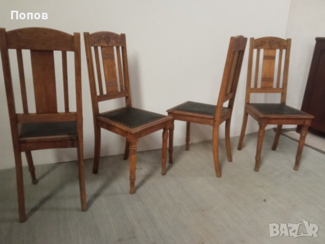 Старинни италиански столове от Тоскана, снимка 2 - Столове - 43232548