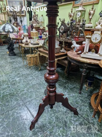 Уникална антикварна висока френска масичка , снимка 7 - Антикварни и старинни предмети - 48417926