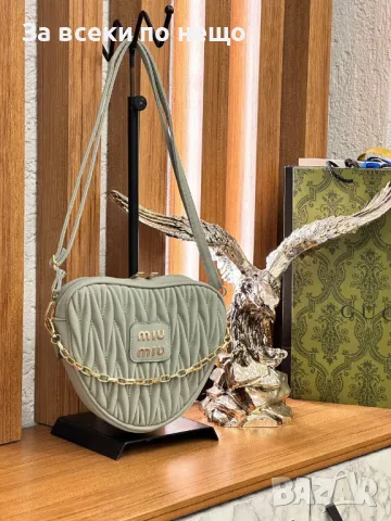 Дамска чанта Miu Miu - Налични различни цветове Код D1096, снимка 9 - Чанти - 47443670
