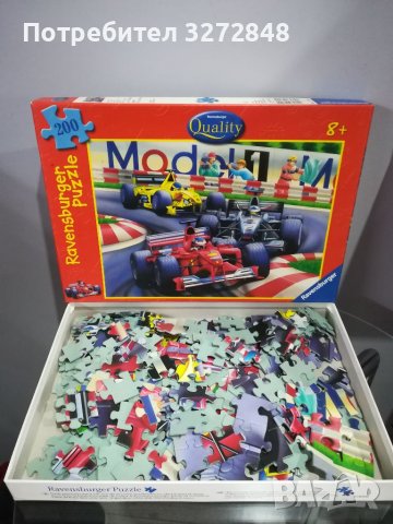 Пъзел Ravensburger Quality 8+ FORMULA 1 - 200части, снимка 5 - Пъзели - 40056318