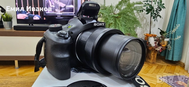 Sony DSC-HX400V фотоапарат | Като нов | Пълен комплект | Чанта + батерии + SD карти