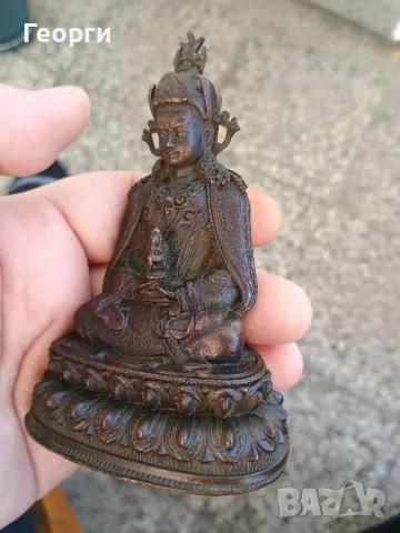 Бронзова статуетка-3, снимка 3 - Антикварни и старинни предмети - 50099377