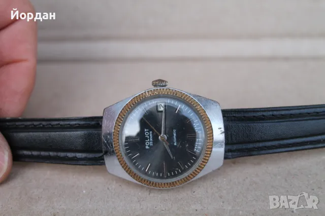 СССР часовник ''Полет'' автоматик , снимка 7 - Мъжки - 48786792