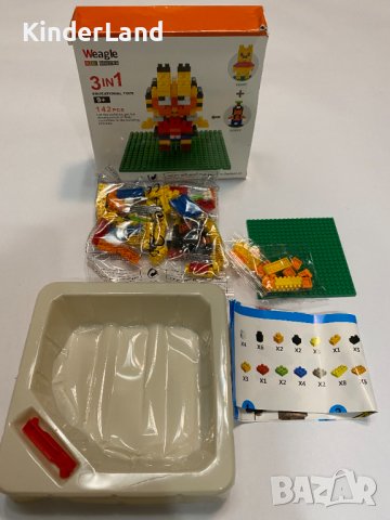 Конструктор Mini Blocks 3в1 , снимка 3 - Конструктори - 39397905