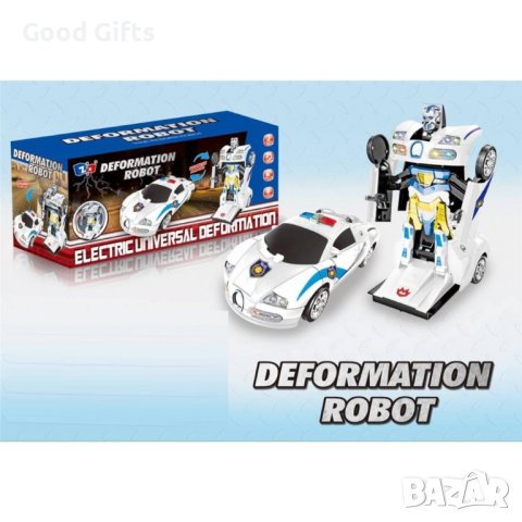 Трансформърс Полицейска кола - робот със светлини