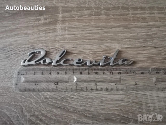 сребриста емблема Fiat Dolcevita , снимка 6 - Аксесоари и консумативи - 50518819