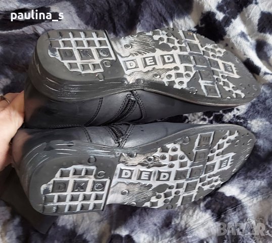 D-code / Маркови дамски ботуши от естествена кожа / номер 39, снимка 3 - Дамски ботуши - 43880428