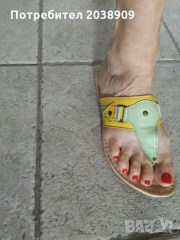 Нови кожени сандали  естествена кожа. 37 номер , снимка 3 - Сандали - 28469122