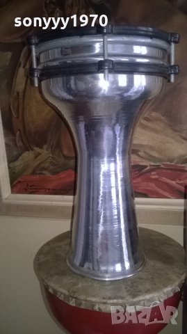 ТАРАМБУКА 30х20см-алуминиева-нова от сирия, снимка 3 - Ударни инструменти - 26333655