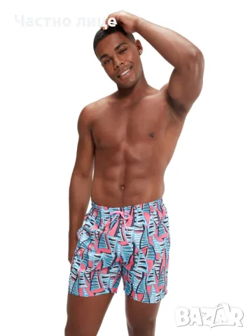 SPEEDO Плувни шорти Printed Leisure, снимка 1 - Бански - 47318746