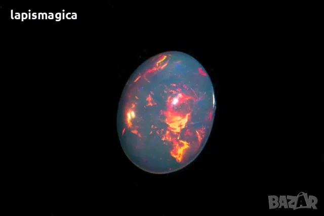 Етиопски опал 1.32ct овален кабошон