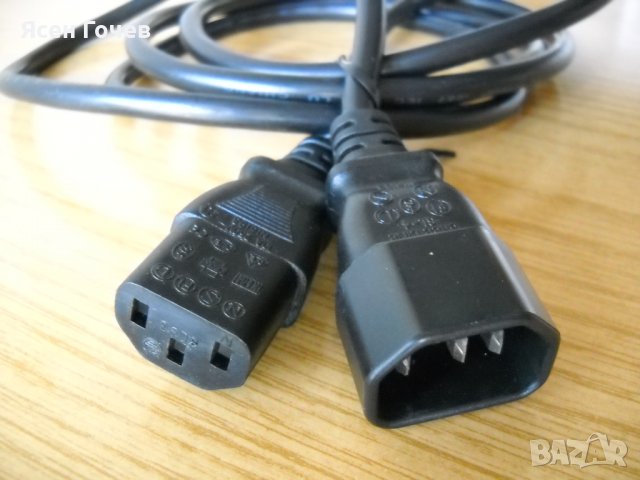 Продавам нови захранващи кабели,  за захранване на настолни компютри и лаптопи, снимка 7 - За дома - 36879517