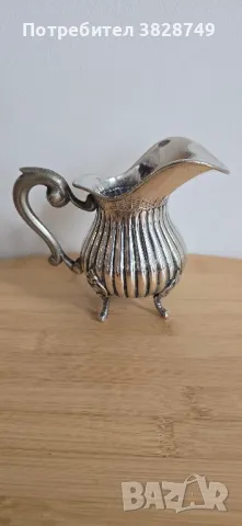 Италянски сребърен сервиз за кафе и чай, снимка 8 - Сервизи - 49621644