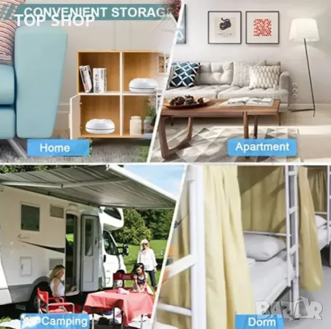 Мини пералня ултразвукова турбинна преносима, снимка 2 - Перални - 48934811