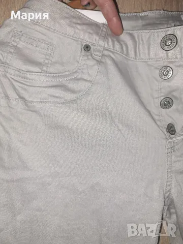 Дамски дънки бежови Denim, снимка 4 - Дънки - 49753866