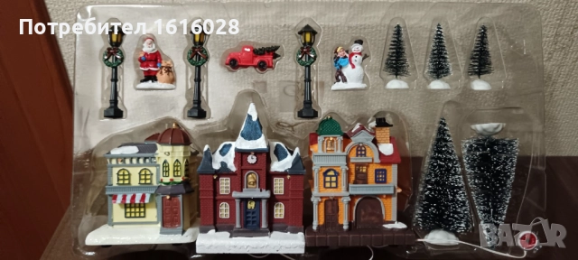 Нови LED светещи селца.с 3 светещи къщички, общо от 14 фигури., снимка 14 - Декорация за дома - 52346259