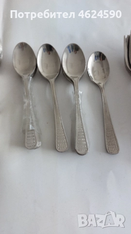 Прибори за хранене, снимка 4 - Прибори за хранене, готвене и сервиране - 52142175