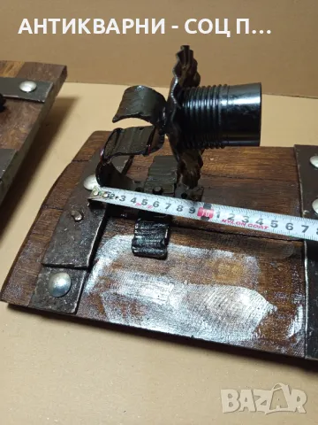 Комплект Стари Ръчно Изработени Стенни Лампи., снимка 15 - Антикварни и старинни предмети - 50212162