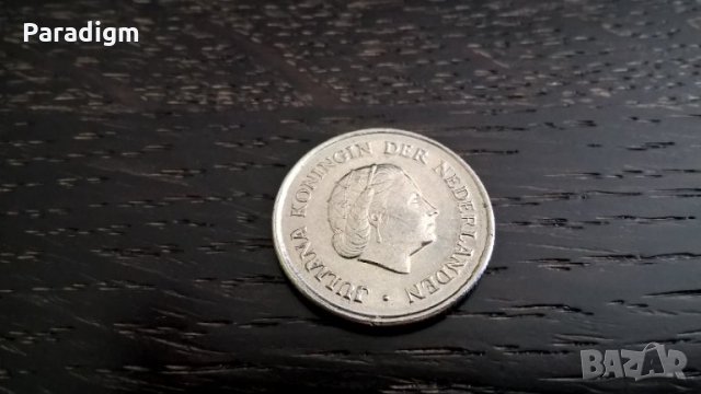 Монета - Холандия - 25 цента | 1977г., снимка 2 - Нумизматика и бонистика - 29044845