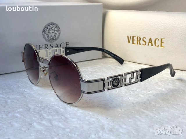 -45 % разпродажба Versace дамски слънчеви очила елипсамъжки унисекс овални кръгли, снимка 6 - Слънчеви и диоптрични очила - 38708653